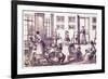 Children's Room, Early 19th C-P. Vdovichev-Framed Giclee Print