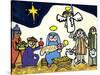 Children's School Nativity Play, 2004-Jane Freeman-Stretched Canvas