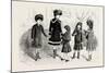 Children's Winter Costumes, Fashion, 1882-null-Mounted Giclee Print
