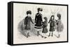 Children's Winter Costumes, Fashion, 1882-null-Framed Stretched Canvas