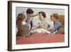 Children Serving Mother Breakfast in Bed-William P. Gottlieb-Framed Photographic Print