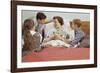 Children Serving Mother Breakfast in Bed-William P. Gottlieb-Framed Photographic Print