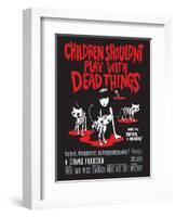 Children Shouldn't Play Dead-Emily the Strange-Framed Photographic Print