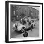 Children Sit on the Ice Cream Truck in Brooklyn-Ralph Morse-Framed Premium Photographic Print