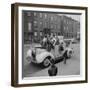 Children Sit on the Ice Cream Truck in Brooklyn-Ralph Morse-Framed Photographic Print