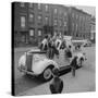 Children Sit on the Ice Cream Truck in Brooklyn-Ralph Morse-Stretched Canvas