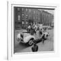 Children Sit on the Ice Cream Truck in Brooklyn-Ralph Morse-Framed Photographic Print