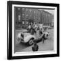 Children Sit on the Ice Cream Truck in Brooklyn-Ralph Morse-Framed Photographic Print