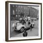 Children Sit on the Ice Cream Truck in Brooklyn-Ralph Morse-Framed Photographic Print