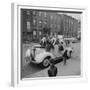 Children Sit on the Ice Cream Truck in Brooklyn-Ralph Morse-Framed Photographic Print