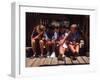 Children Sitting in Playground-Mark Gibson-Framed Premium Photographic Print