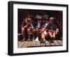 Children Sitting in Playground-Mark Gibson-Framed Photographic Print