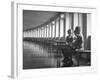 Children Sitting in Waiting Room of Children's Castle of Coffee Hospital-null-Framed Photographic Print