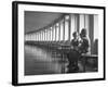 Children Sitting in Waiting Room of Children's Castle of Coffee Hospital-null-Framed Photographic Print