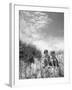 Children Sitting on a Sand Dune-Cornell Capa-Framed Photographic Print