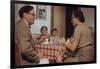 Children Sitting Quietly While Parents Talk-William P. Gottlieb-Framed Photographic Print