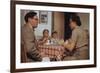 Children Sitting Quietly While Parents Talk-William P. Gottlieb-Framed Photographic Print