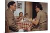 Children Sitting Quietly While Parents Talk-William P. Gottlieb-Mounted Photographic Print