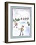 Children Skating-Effie Zafiropoulou-Framed Giclee Print