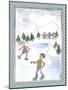 Children Skating-Effie Zafiropoulou-Mounted Giclee Print
