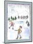 Children Skating-Effie Zafiropoulou-Mounted Premium Giclee Print