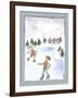 Children Skating-Effie Zafiropoulou-Framed Giclee Print