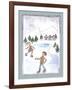 Children Skating-Effie Zafiropoulou-Framed Giclee Print