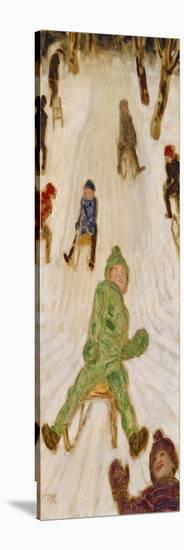 Children Sledging, 1914-Franz von Stuck-Stretched Canvas