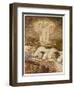 Children Sleeping, C20th-Arthur Rackham-Framed Art Print