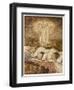 Children Sleeping, C20th-Arthur Rackham-Framed Art Print