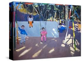Children Swinging, 1996-Andrew Macara-Stretched Canvas