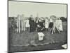 Children Taking Meteorological Observations, Shrewsbury House Open Air School, London, 1908-null-Mounted Photographic Print