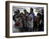 Children, Tibet-Michael Brown-Framed Photographic Print