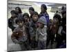 Children, Tibet-Michael Brown-Mounted Photographic Print