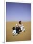 Children to the Sky, Morocco-Michael Brown-Framed Premium Photographic Print