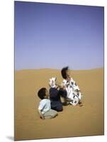 Children to the Sky, Morocco-Michael Brown-Mounted Premium Photographic Print