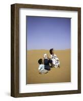 Children to the Sky, Morocco-Michael Brown-Framed Photographic Print