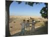 Children Under Tree, Apamea (Qalat at Al-Mudiq), Syria, Middle East-Christian Kober-Mounted Photographic Print