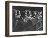 Children Viewing a Theater Production About a Boy Living in the Us-Nat Farbman-Framed Photographic Print