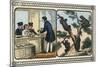 Children Visit the Shoemaker-Charles Butler-Mounted Art Print