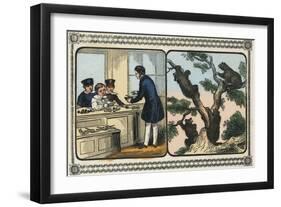 Children Visit the Shoemaker-Charles Butler-Framed Art Print