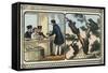 Children Visit the Shoemaker-Charles Butler-Framed Stretched Canvas