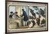 Children Visit the Shoemaker-Charles Butler-Framed Art Print