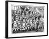 Children Waiting for Soup at Dinner Time, London Board School, Denmark Terrace, Islington, 1889-null-Framed Giclee Print