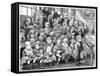 Children Waiting for Soup at Dinner Time, London Board School, Denmark Terrace, Islington, 1889-null-Framed Stretched Canvas