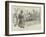 Children Waiting to Be Admitted to the Dinner at Brighton-null-Framed Giclee Print