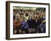 Children Watch Guignol Puppet Show in Open Air Theater at Parc de Montsouris-Alfred Eisenstaedt-Framed Photographic Print