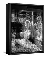 Children Watching a Popcorn Working-J^ R^ Eyerman-Framed Stretched Canvas