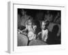 Children Watching Cartoons in Movie Theater-null-Framed Photographic Print