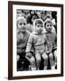 Children Watching Story of St. George and the Dragon at the Puppet Theater in the Tuileries-Alfred Eisenstaedt-Framed Photographic Print